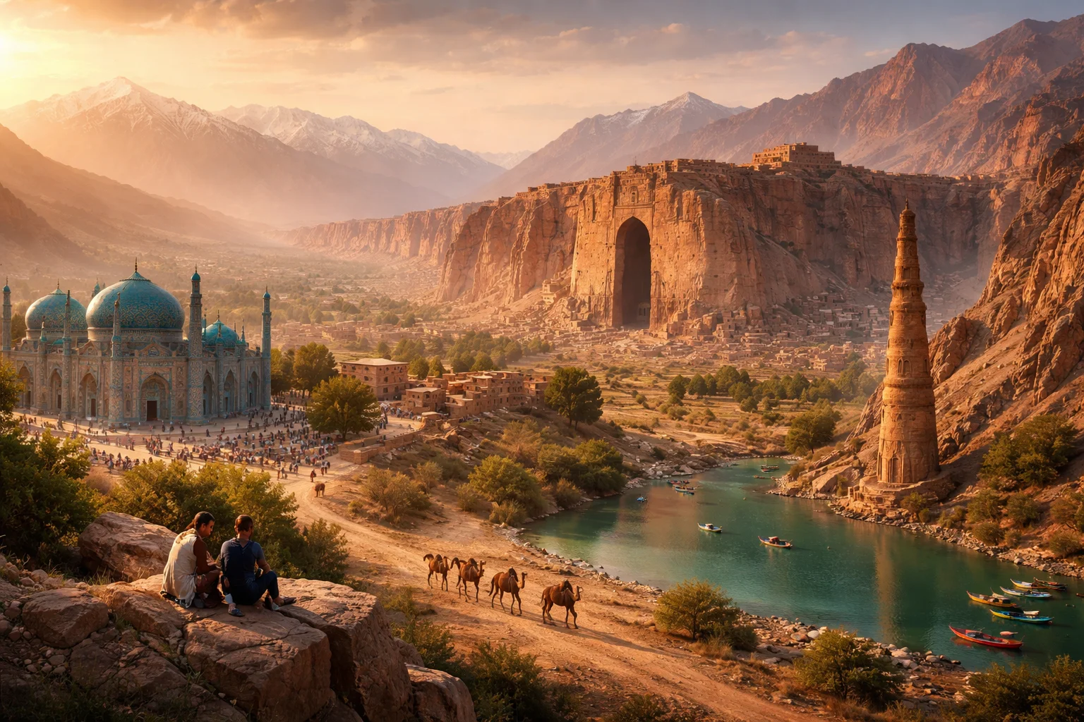 Afghanistan – landmarks and geography