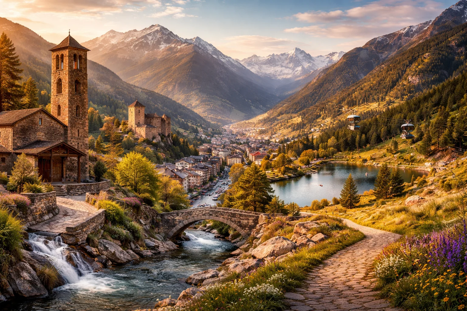 Andorra – landmarks and geography