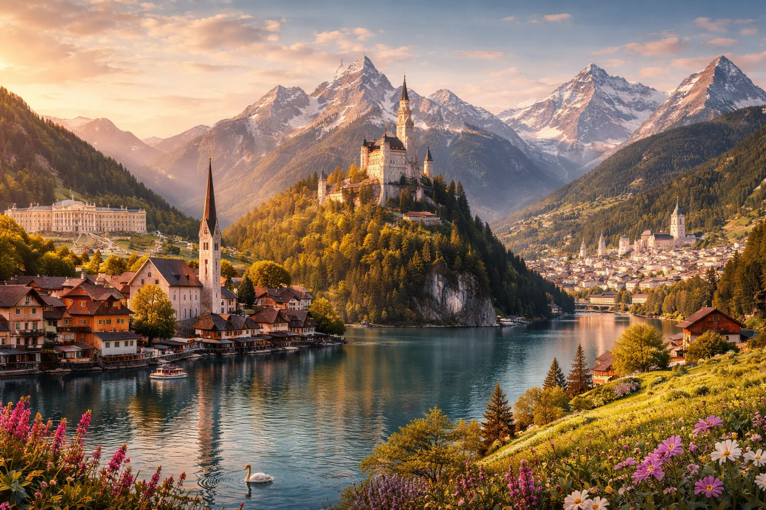 Austria – landmarks and geography