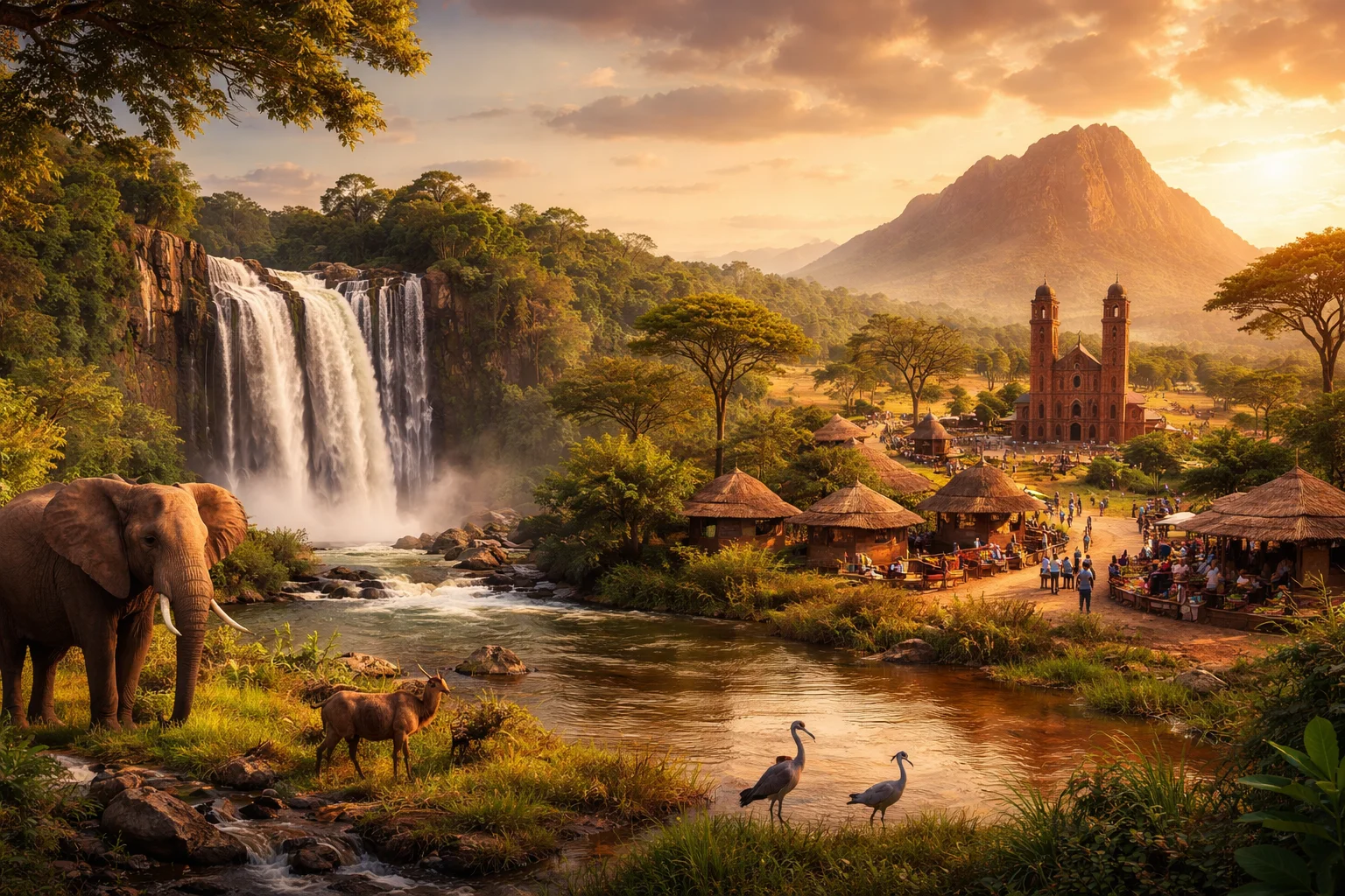 Central African Republic – landmarks and geography