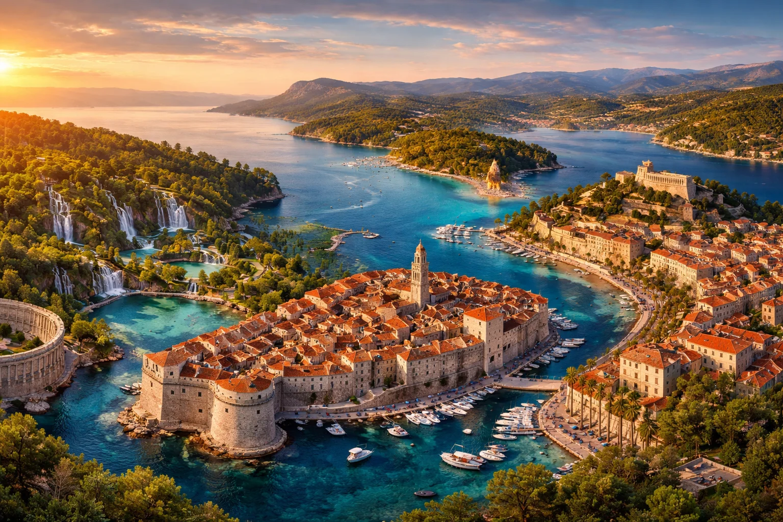 Croatia – landmarks and geography