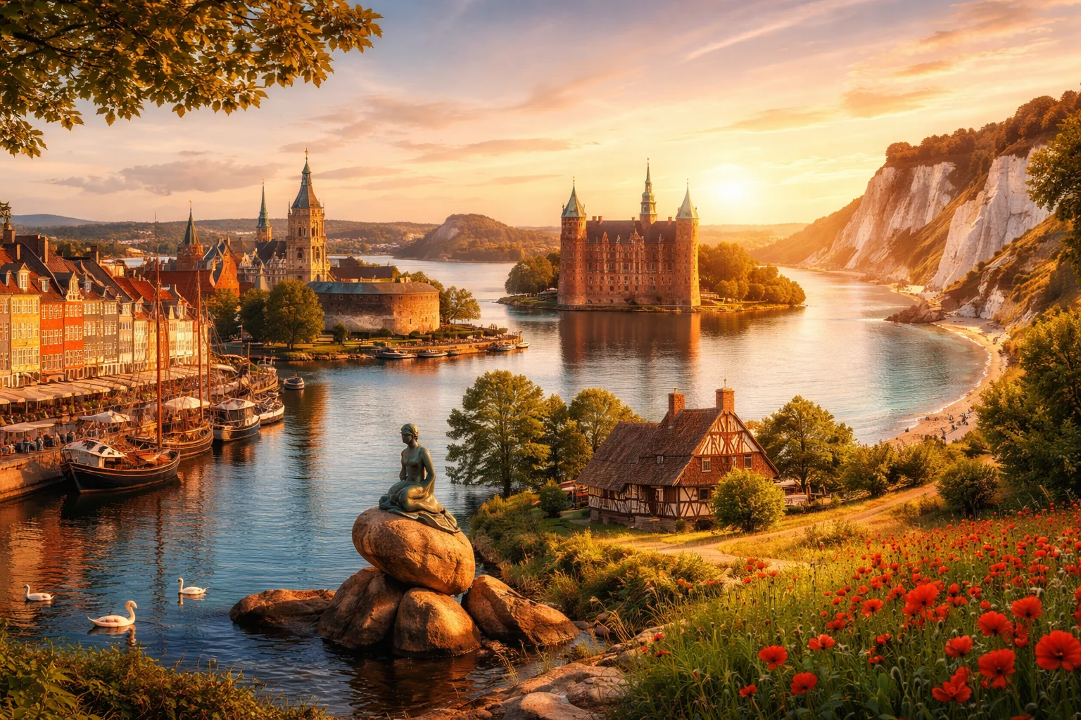 Denmark – landmarks and geography