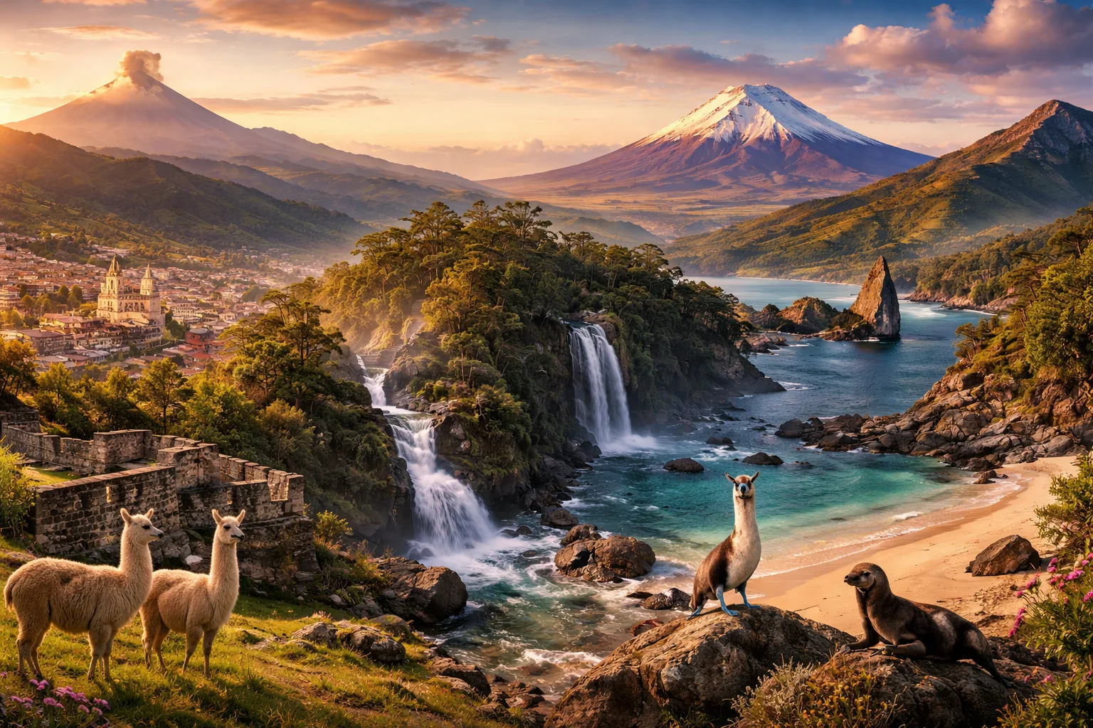 Ecuador – landmarks and geography