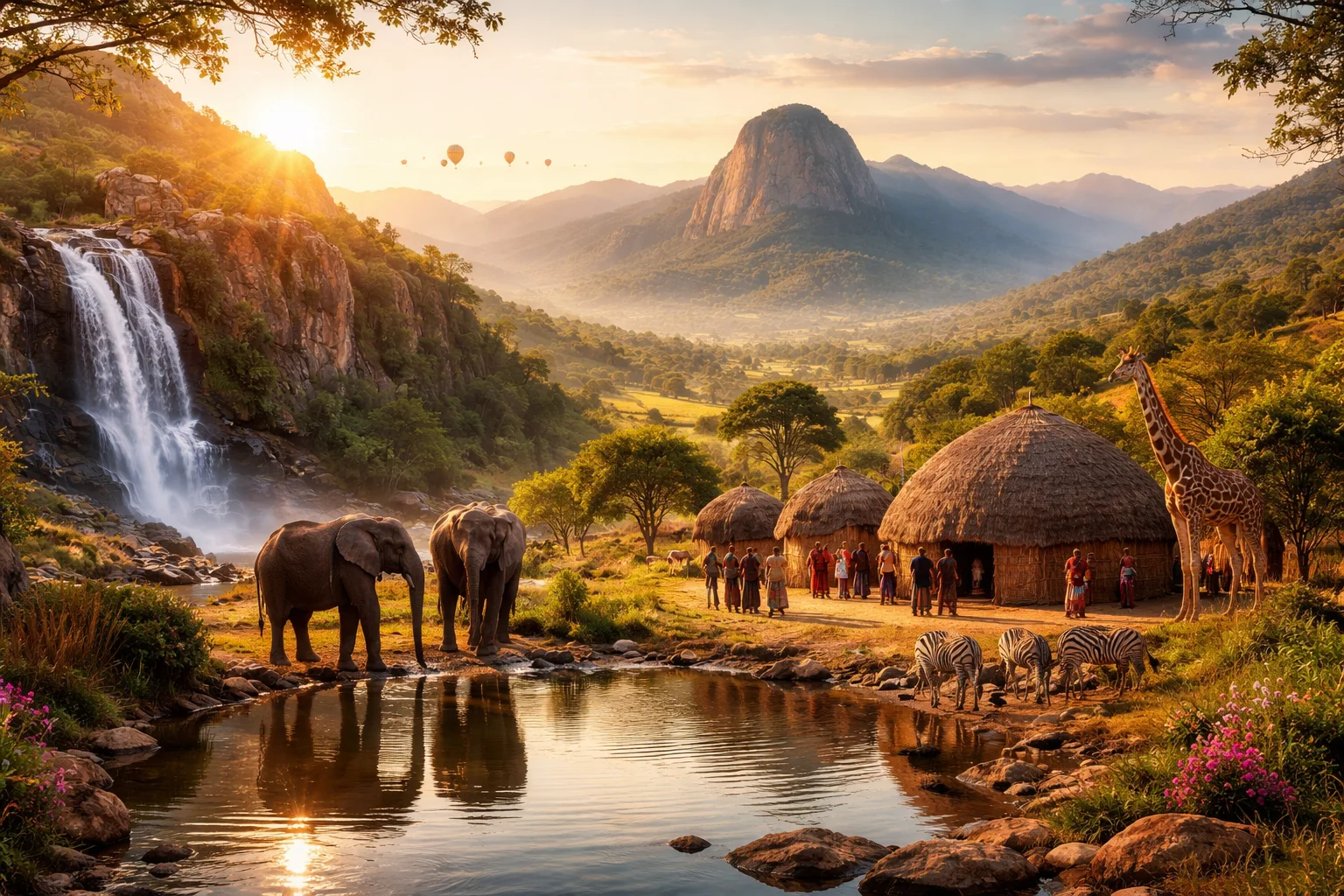 Eswatini – landmarks and geography