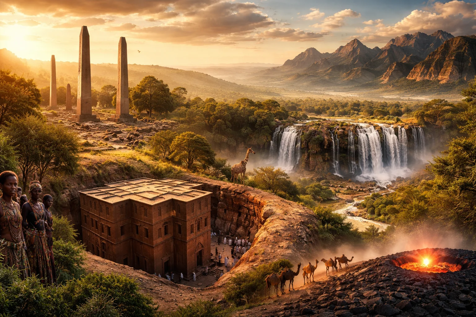 Ethiopia – landmarks and geography