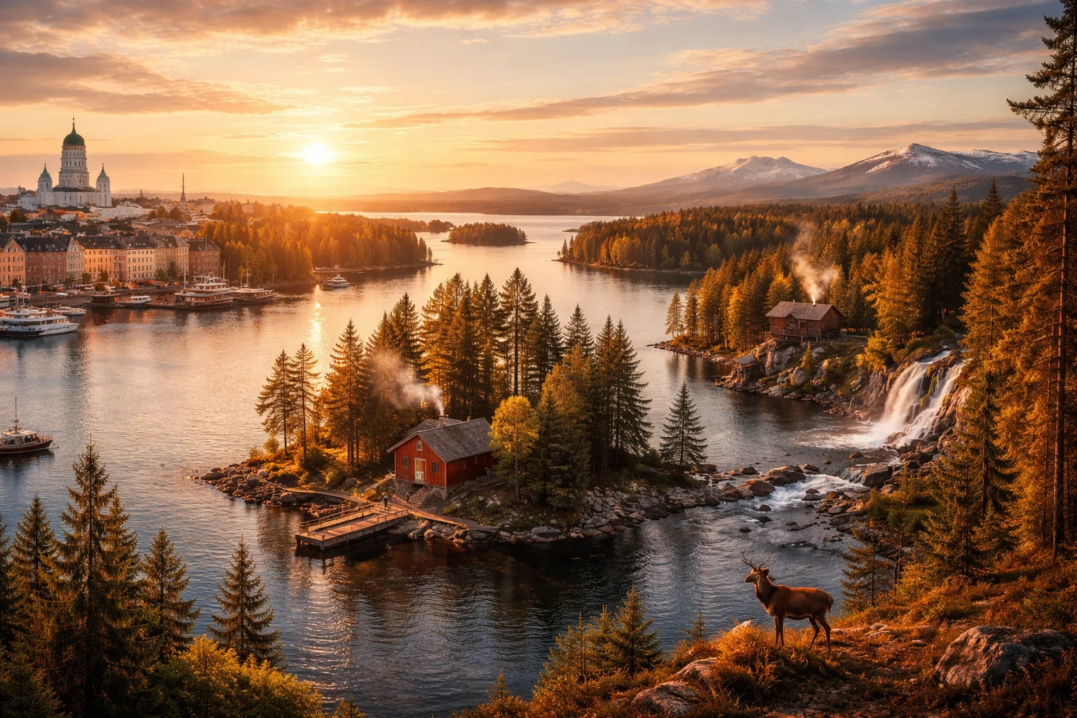 Finland – landmarks and geography