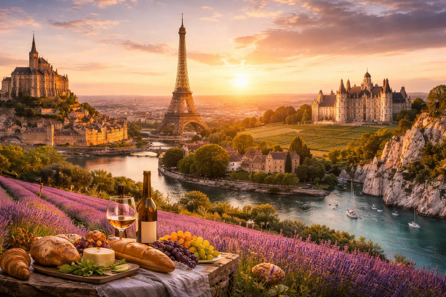 France – landmarks and geography