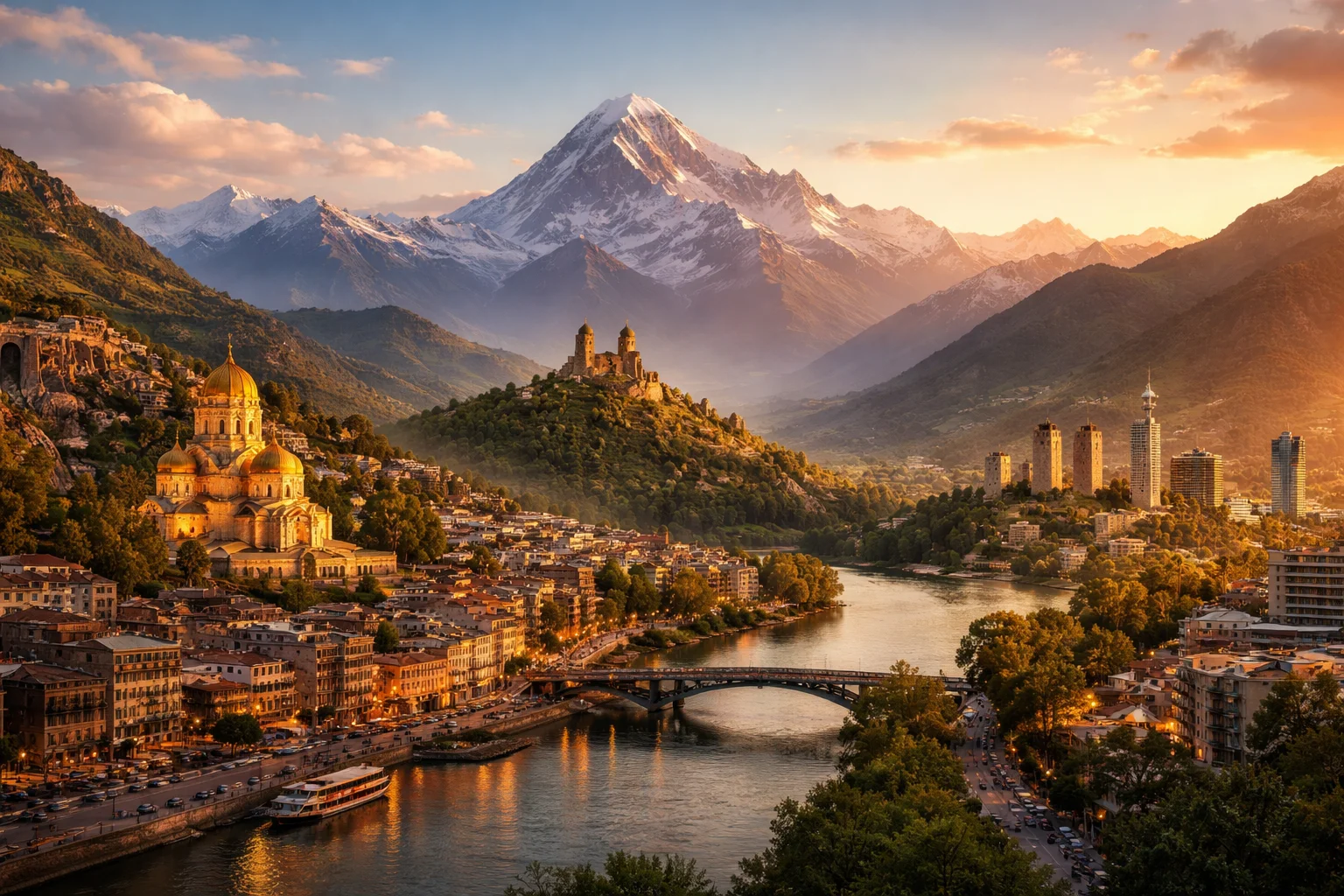Georgia – landmarks and geography