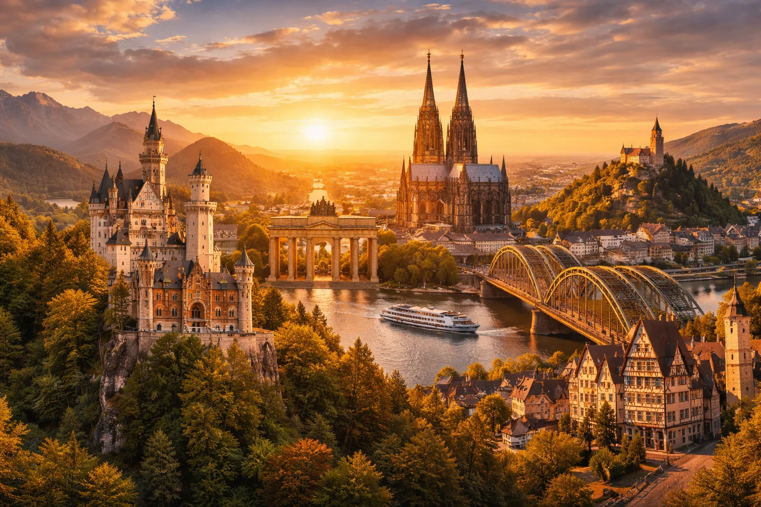 Germany – landmarks and geography