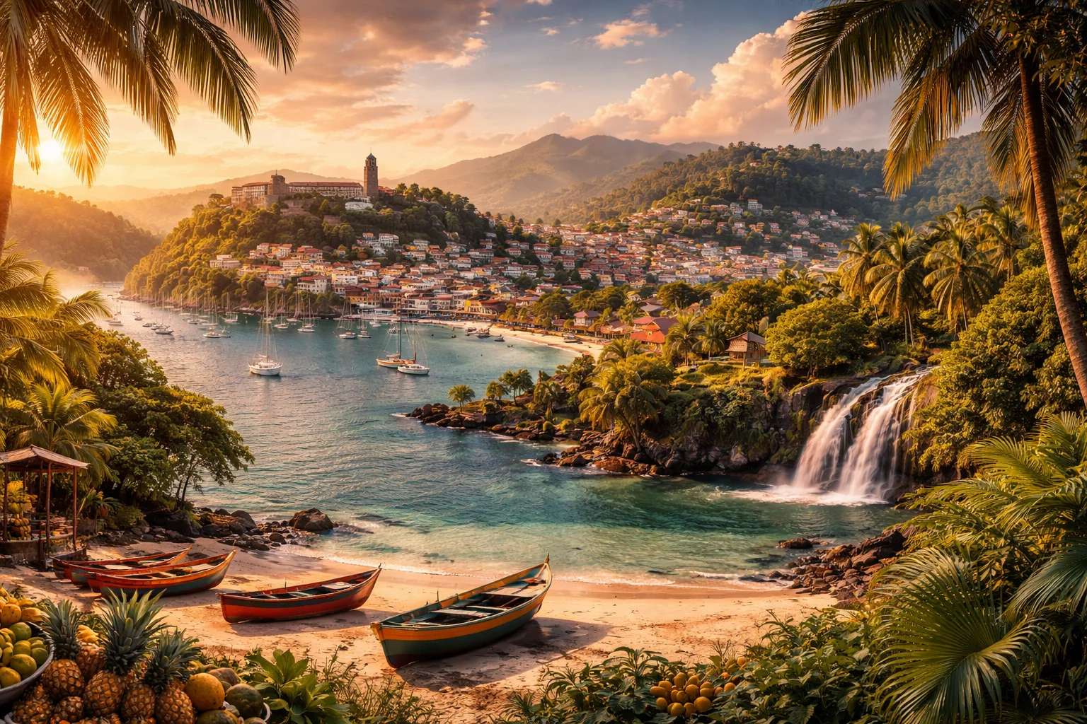Grenada – landmarks and geography