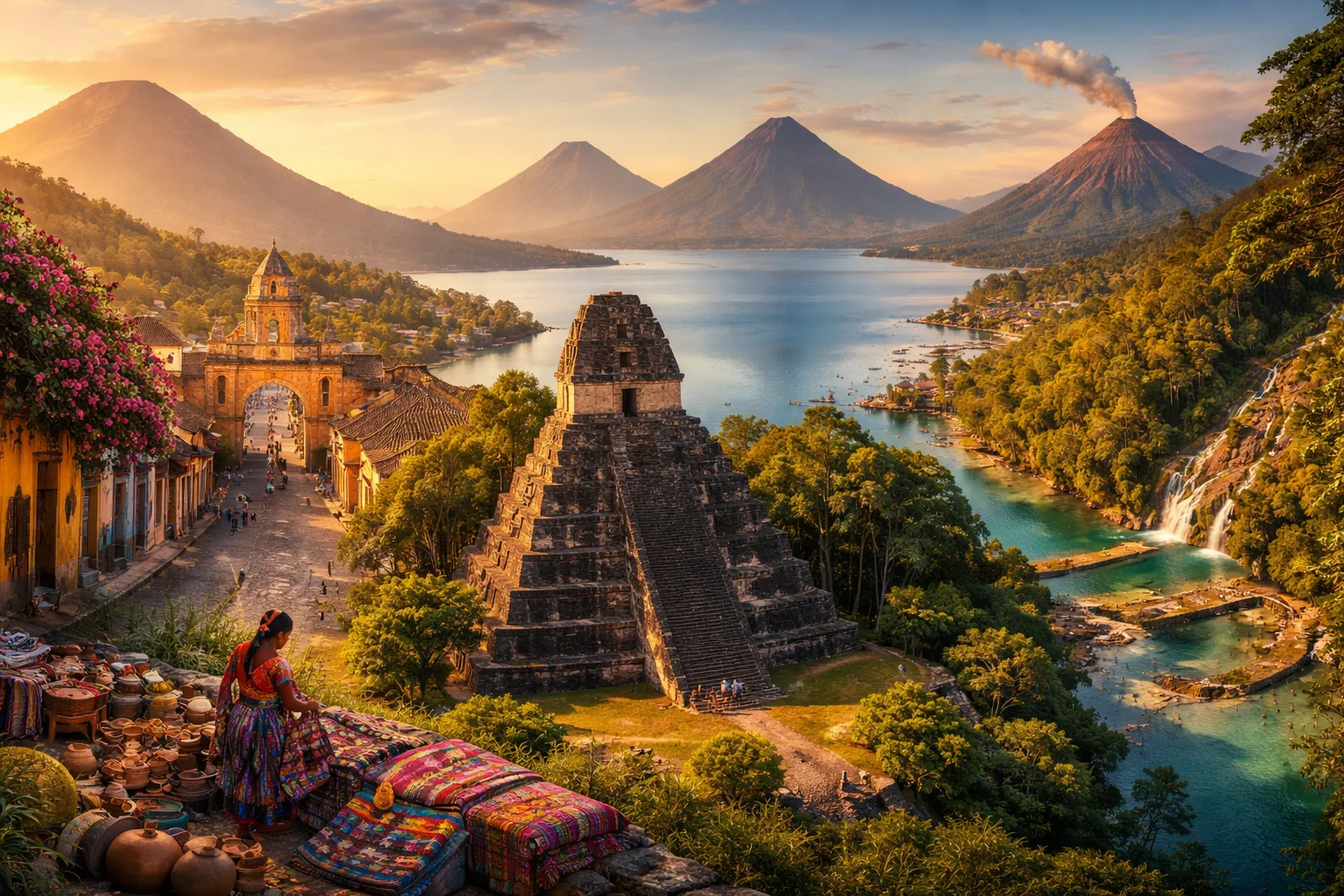 Guatemala – landmarks and geography