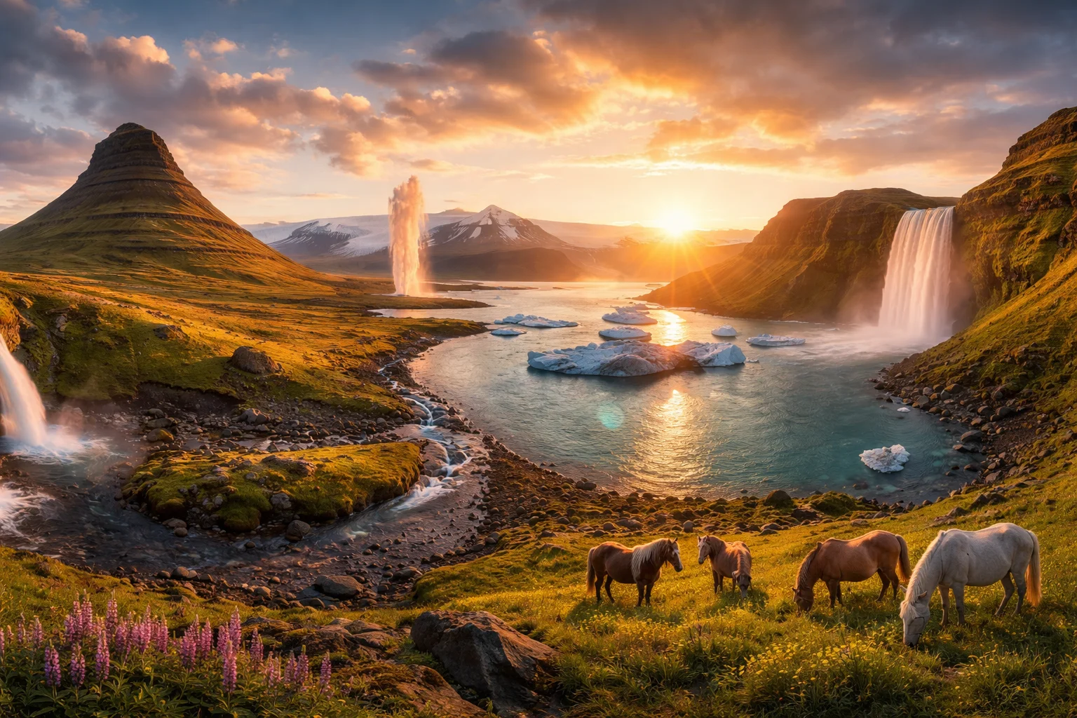 Iceland – landmarks and geography