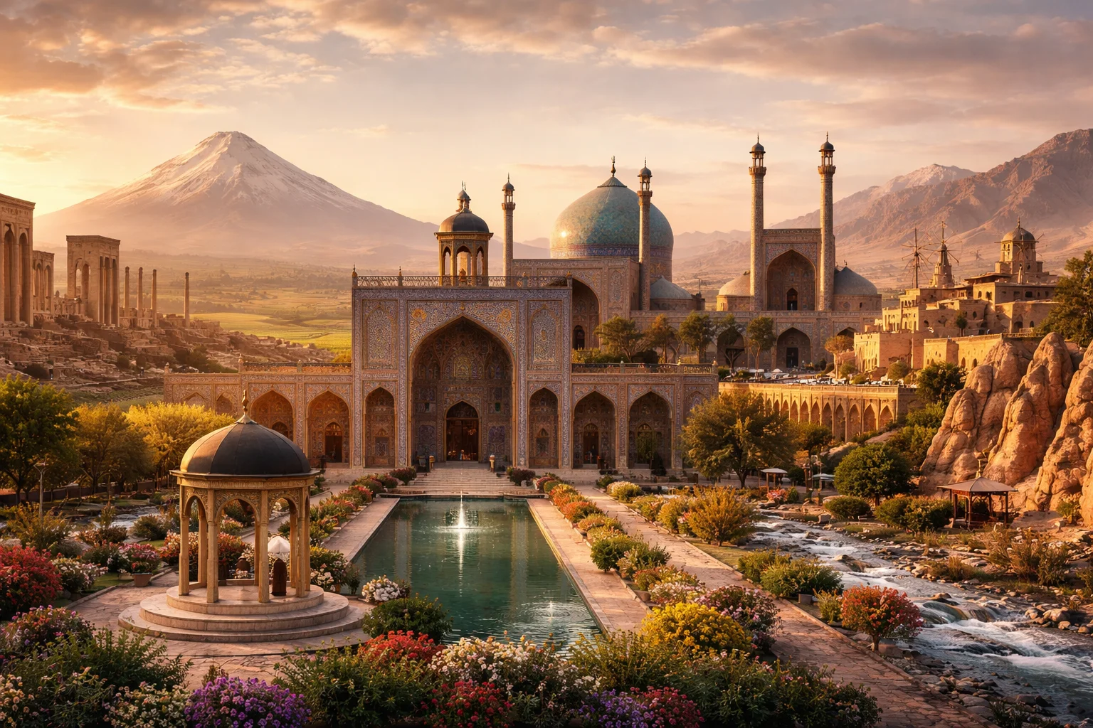 Iran – landmarks and geography