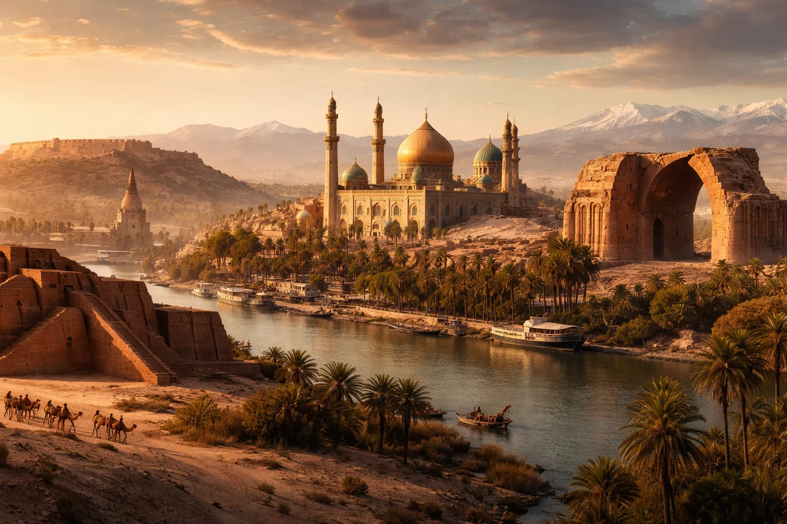 Iraq – landmarks and geography