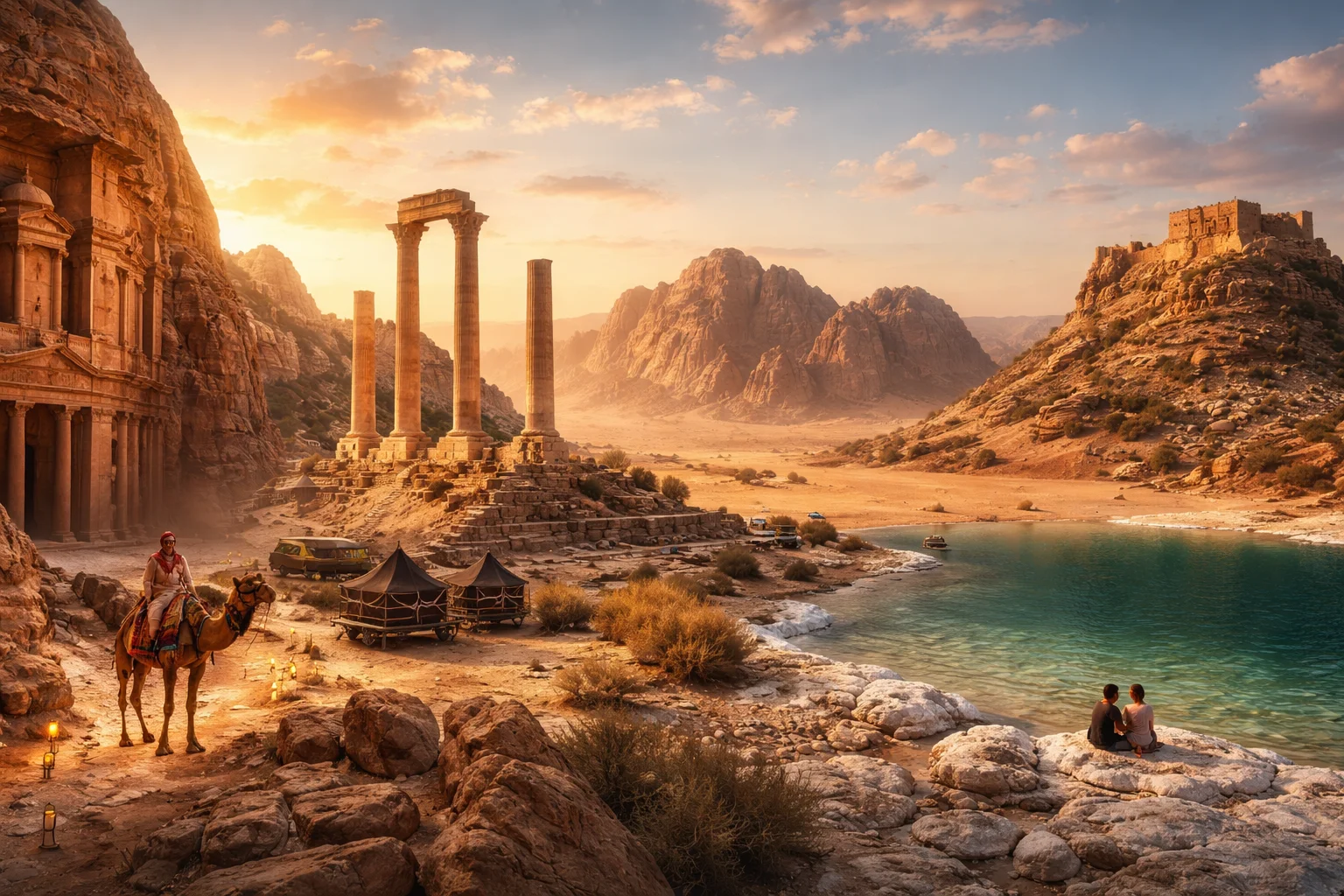 Jordan – landmarks and geography