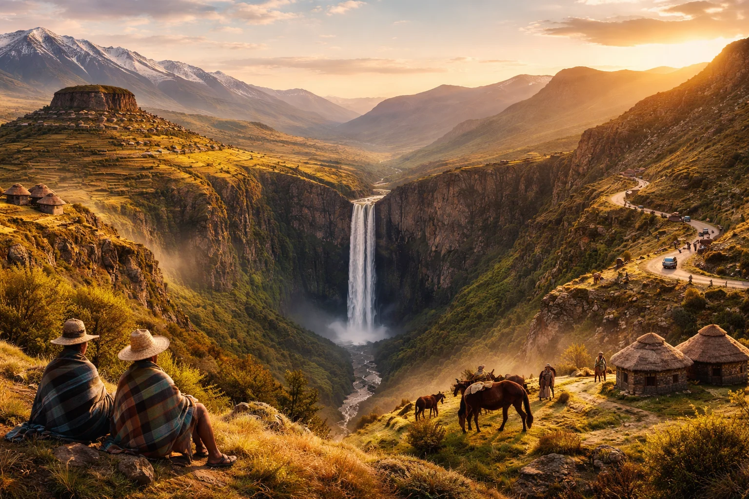 Lesotho – landmarks and geography