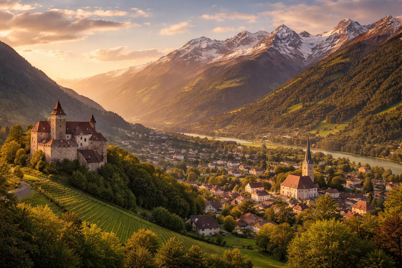Liechtenstein – landmarks and geography