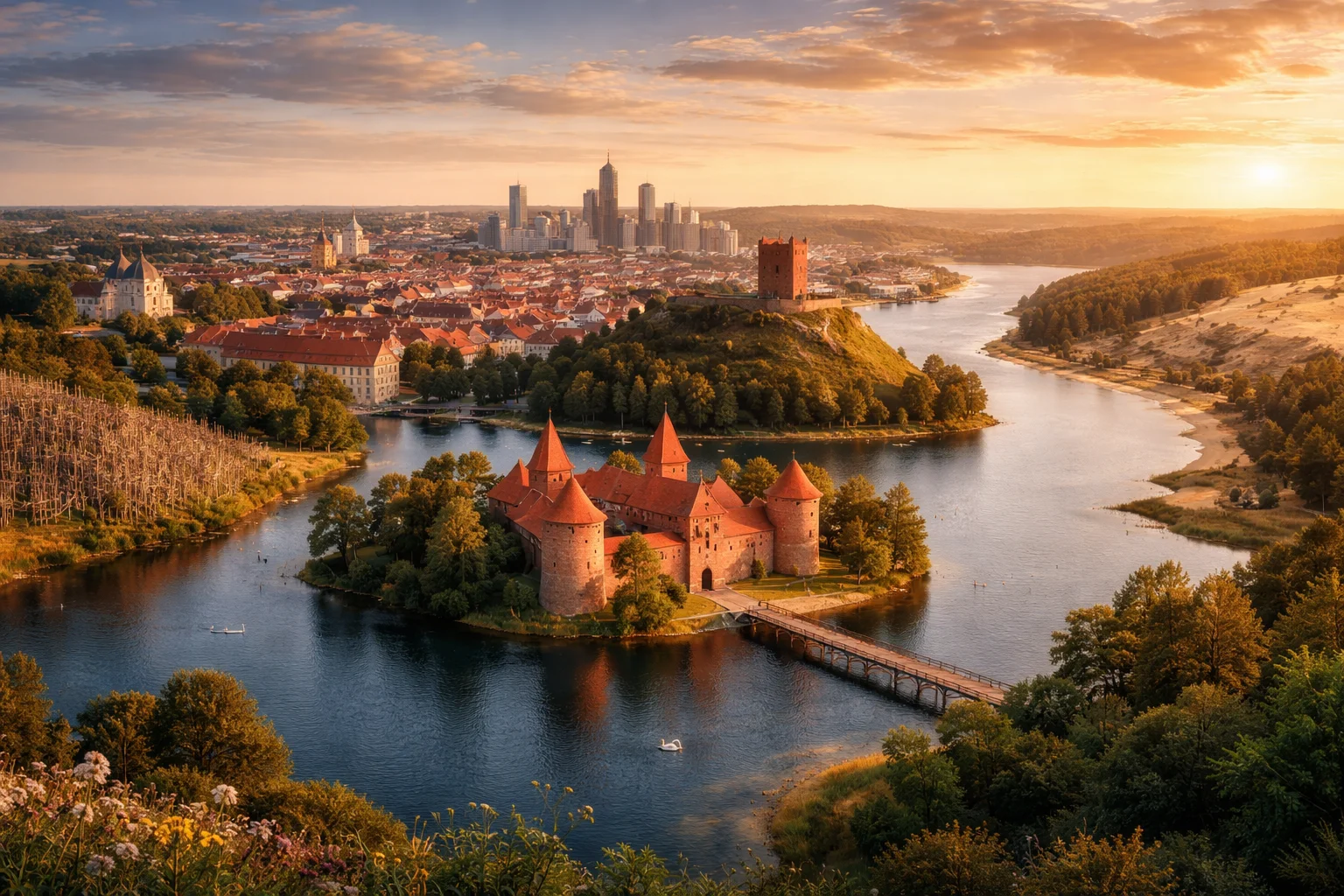 Lithuania – landmarks and geography