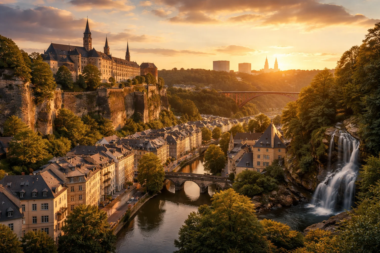 Luxembourg – landmarks and geography