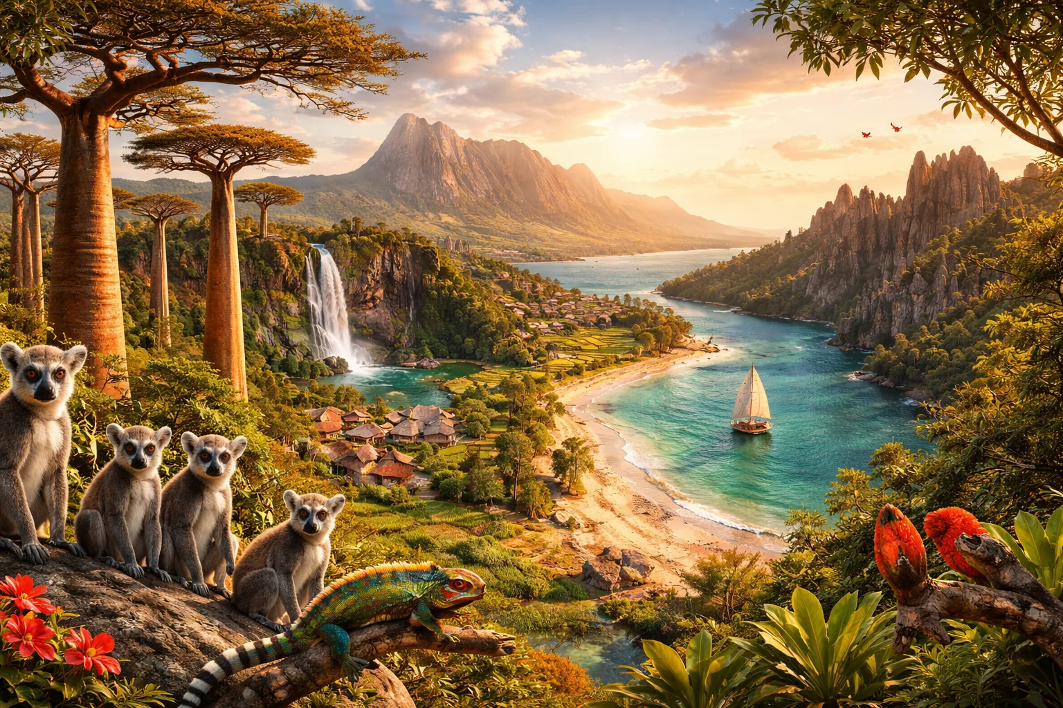 Madagascar – landmarks and geography