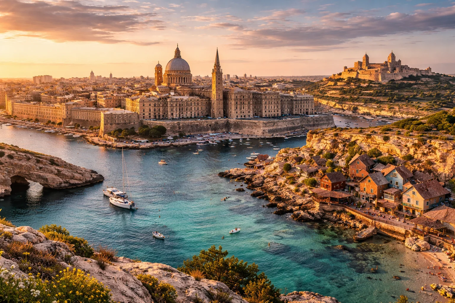 Malta – landmarks and geography