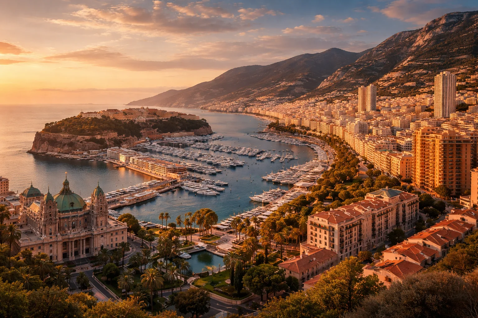 Monaco – landmarks and geography