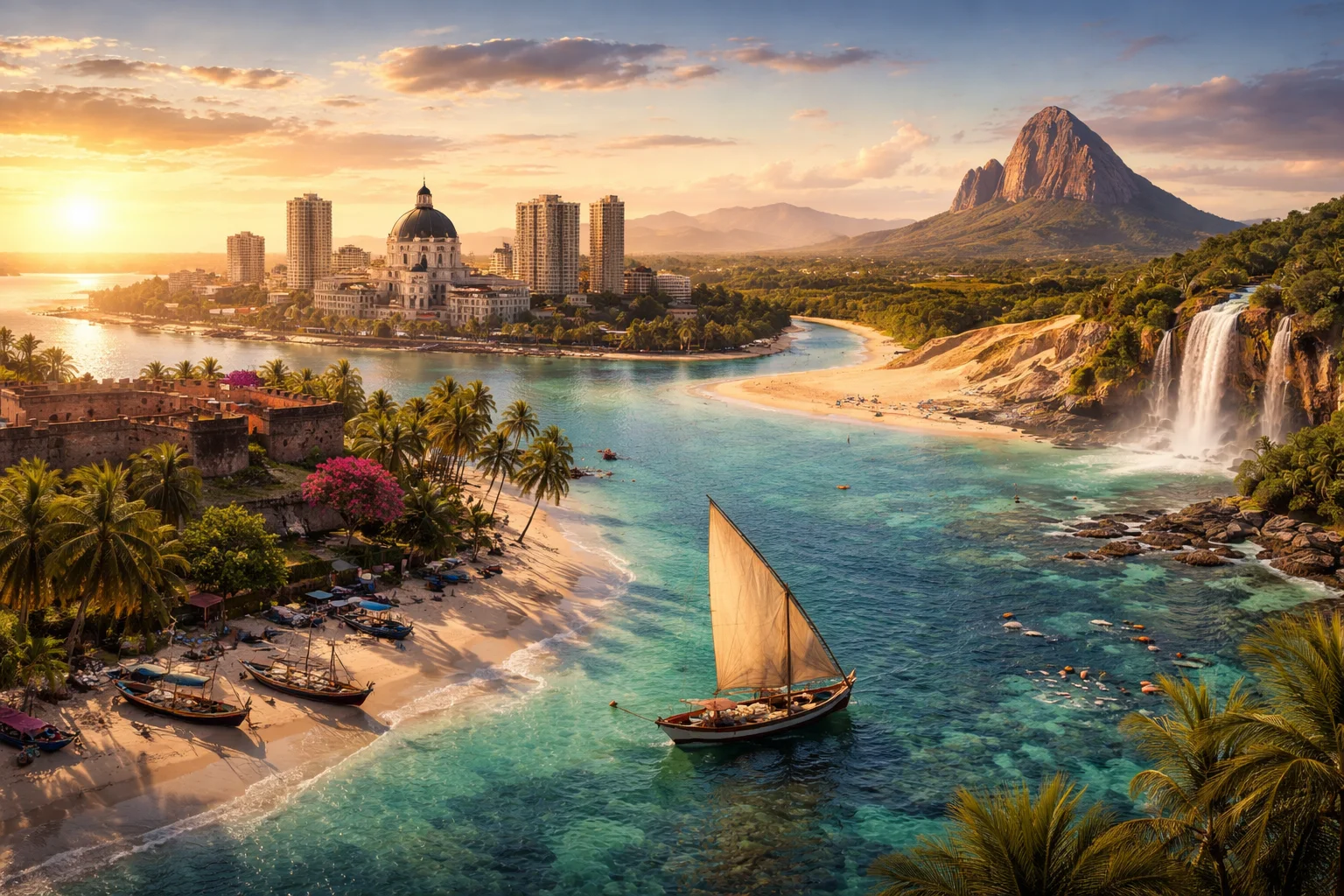 Mozambique – landmarks and geography