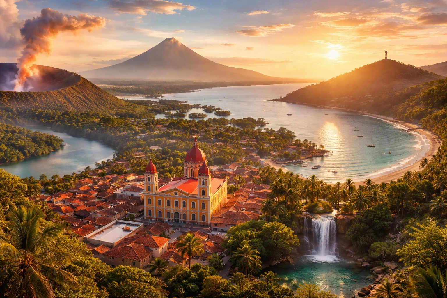Nicaragua – landmarks and geography
