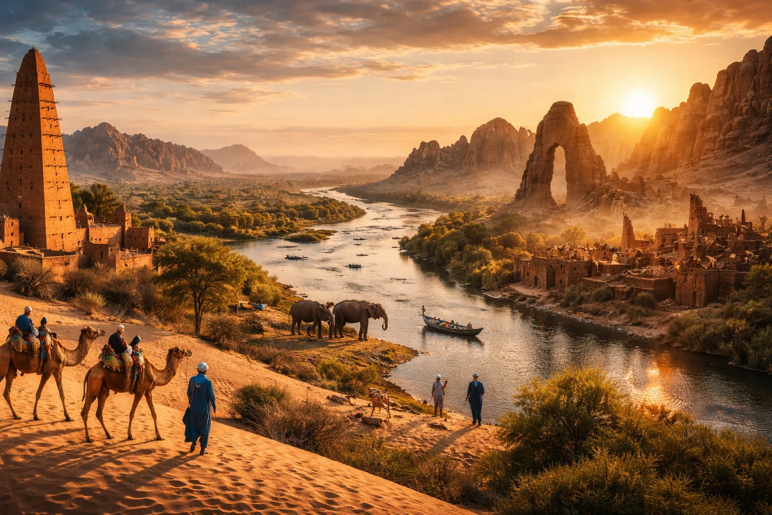 Niger – landmarks and geography