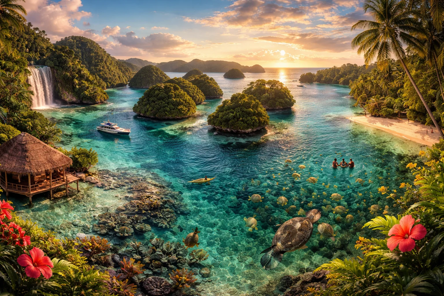 Palau – landmarks and geography
