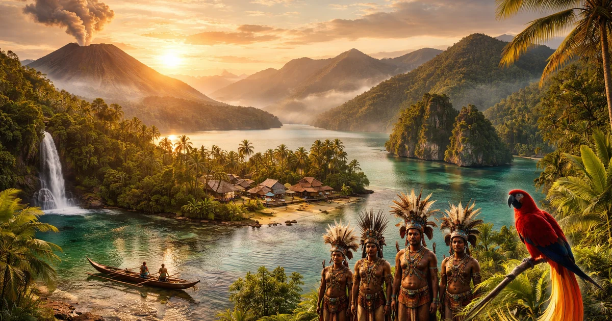 Papua New Guinea Location, Geography & History