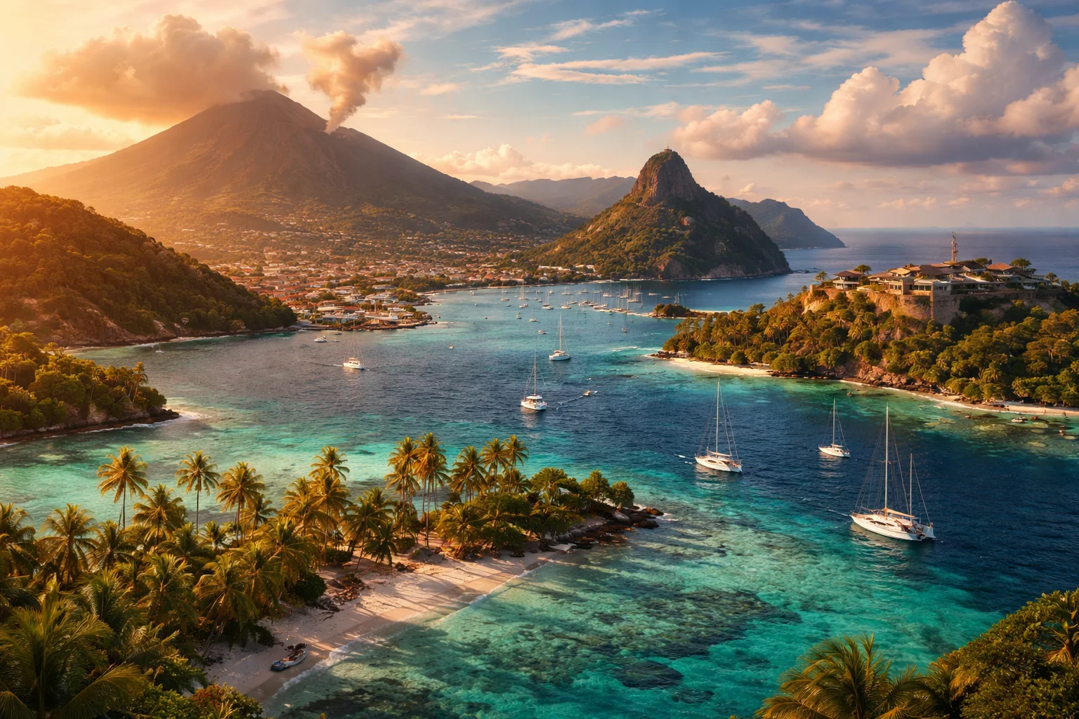 Saint Vincent and the Grenadines – landmarks and geography