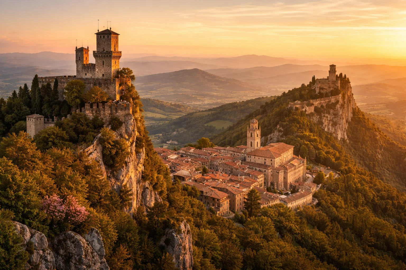 San Marino – landmarks and geography