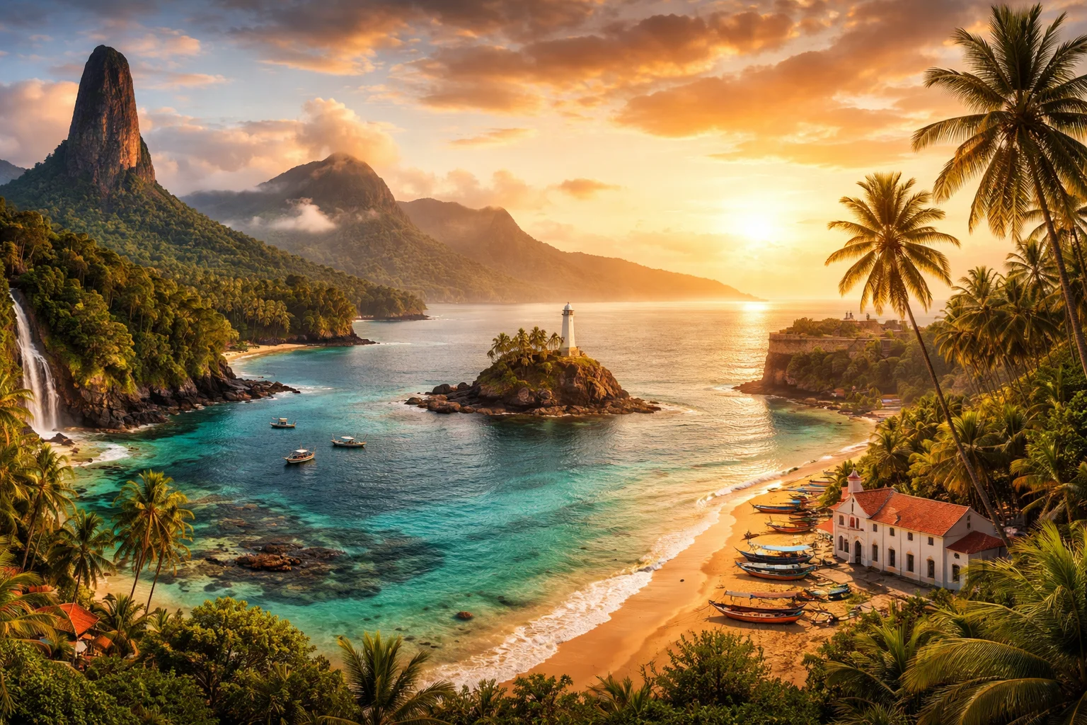 São Tomé and Príncipe – landmarks and geography