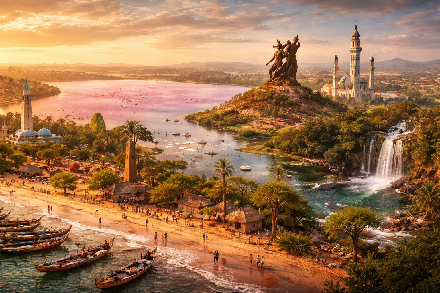 Senegal – landmarks and geography