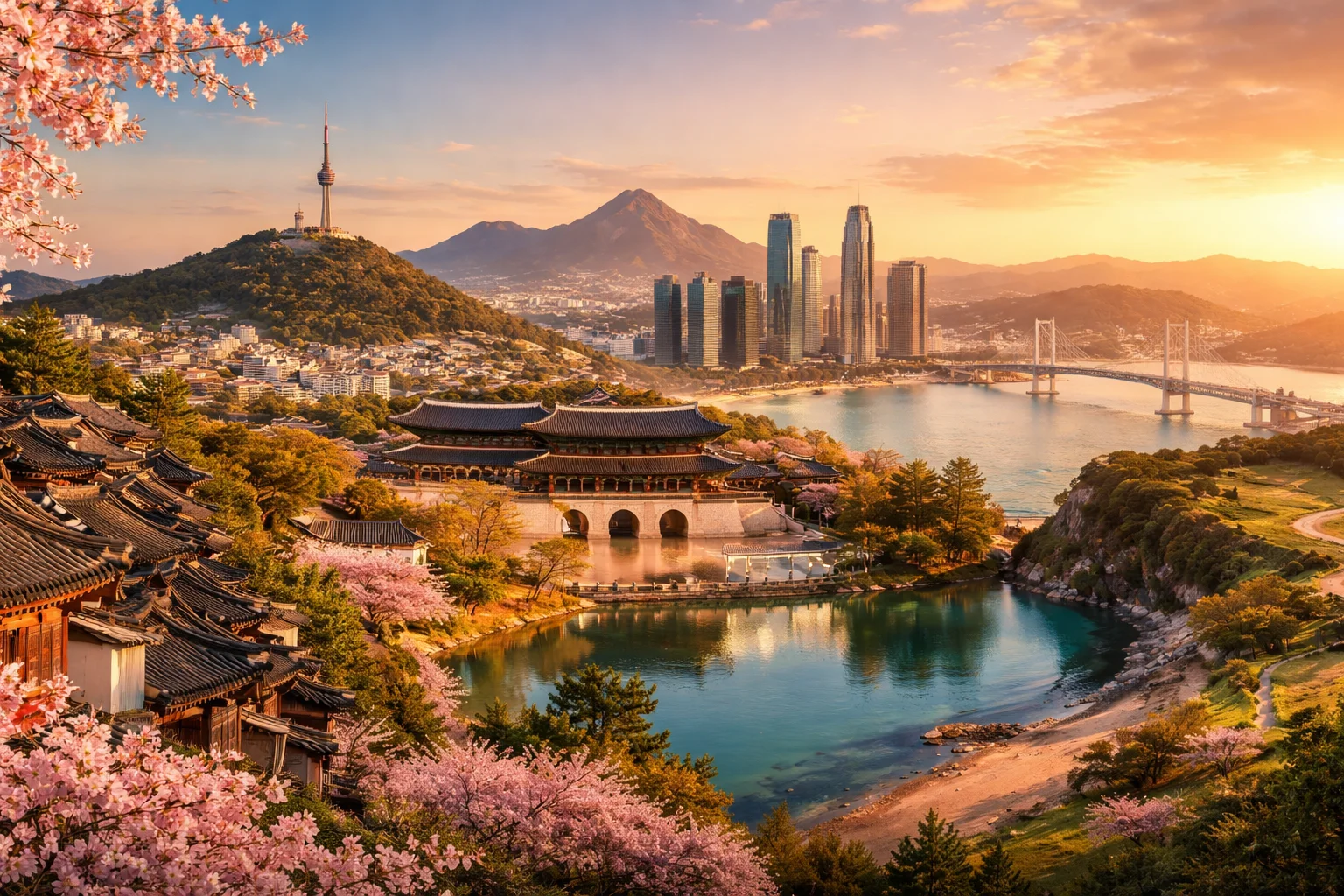 South Korea – landmarks and geography