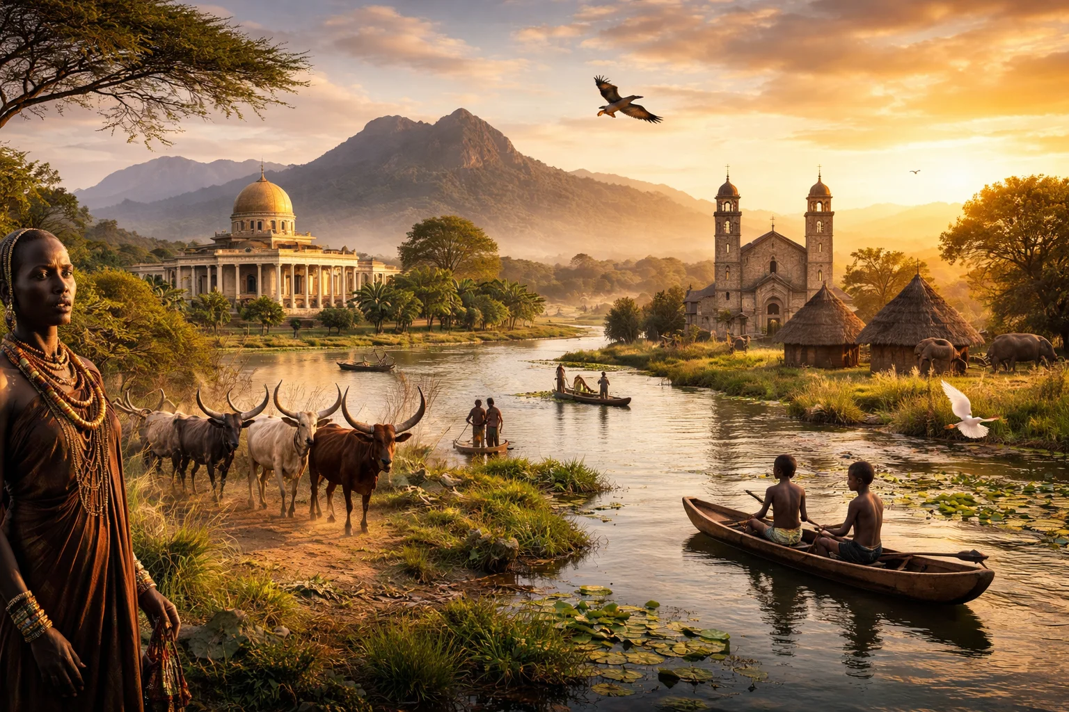South Sudan – landmarks and geography