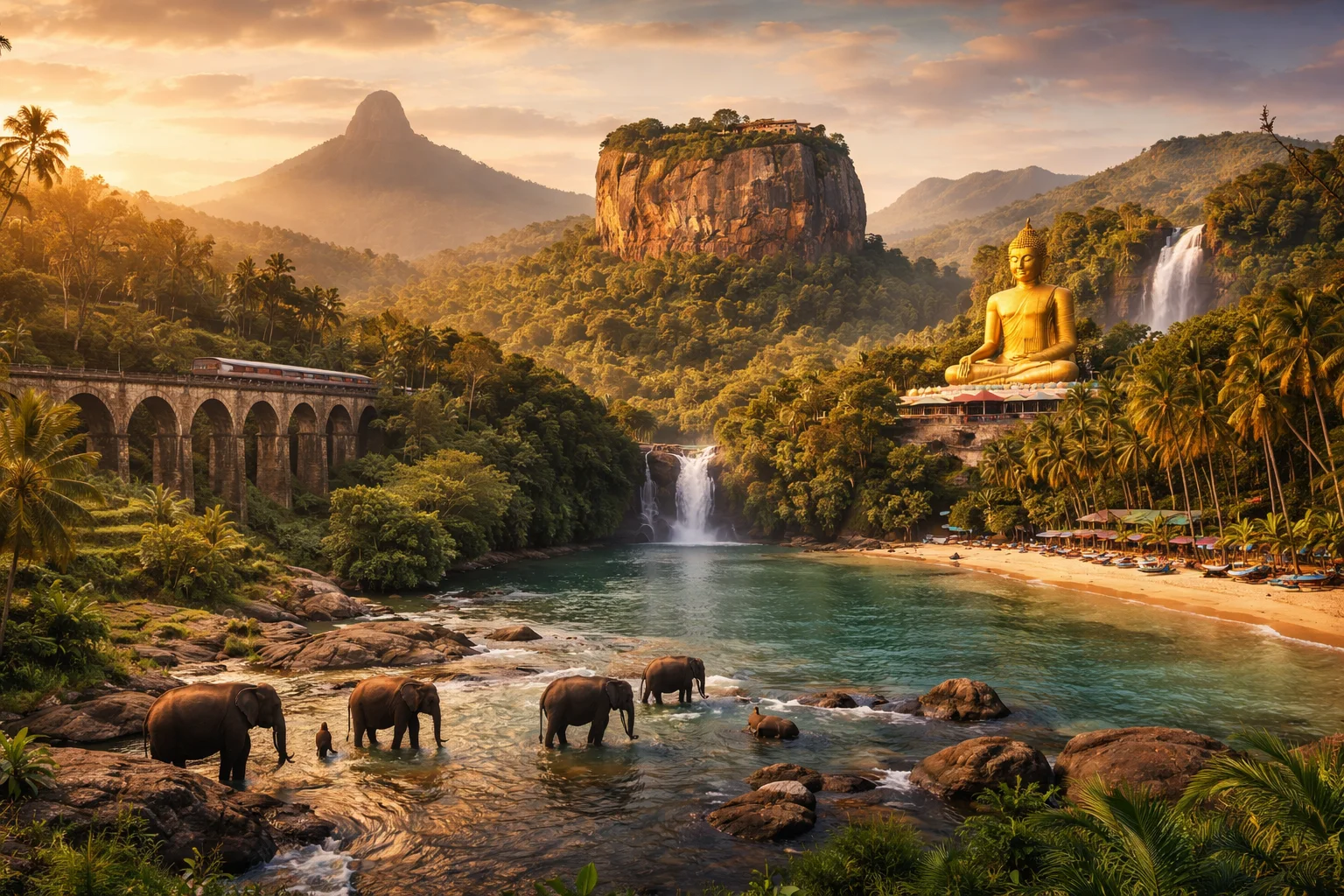Sri Lanka – landmarks and geography