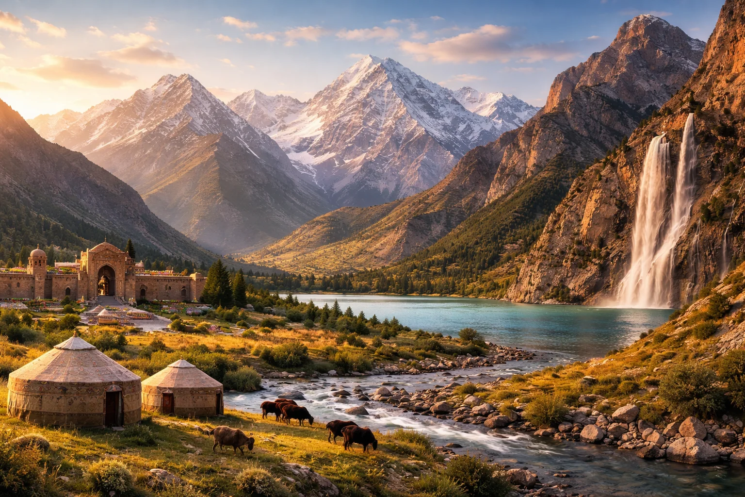 Tajikistan – landmarks and geography