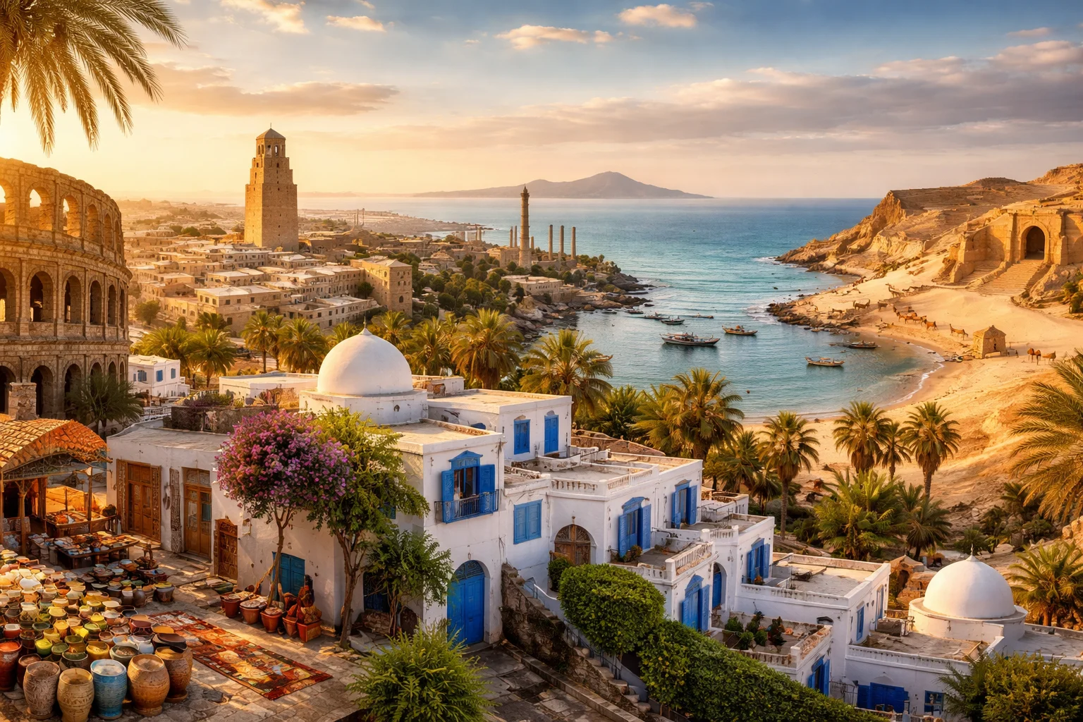 Tunisia – landmarks and geography
