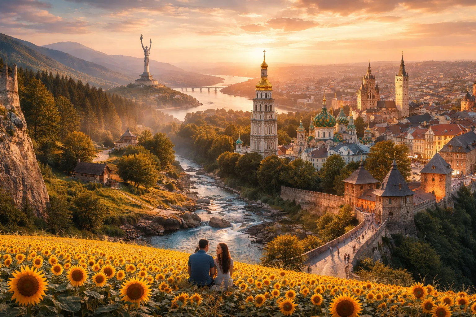 Ukraine – landmarks and geography