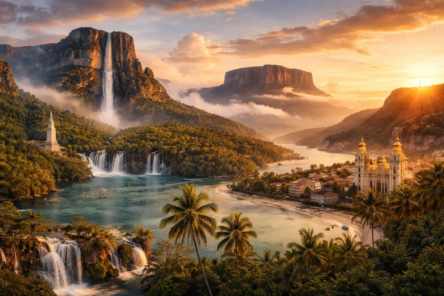Venezuela – landmarks and geography