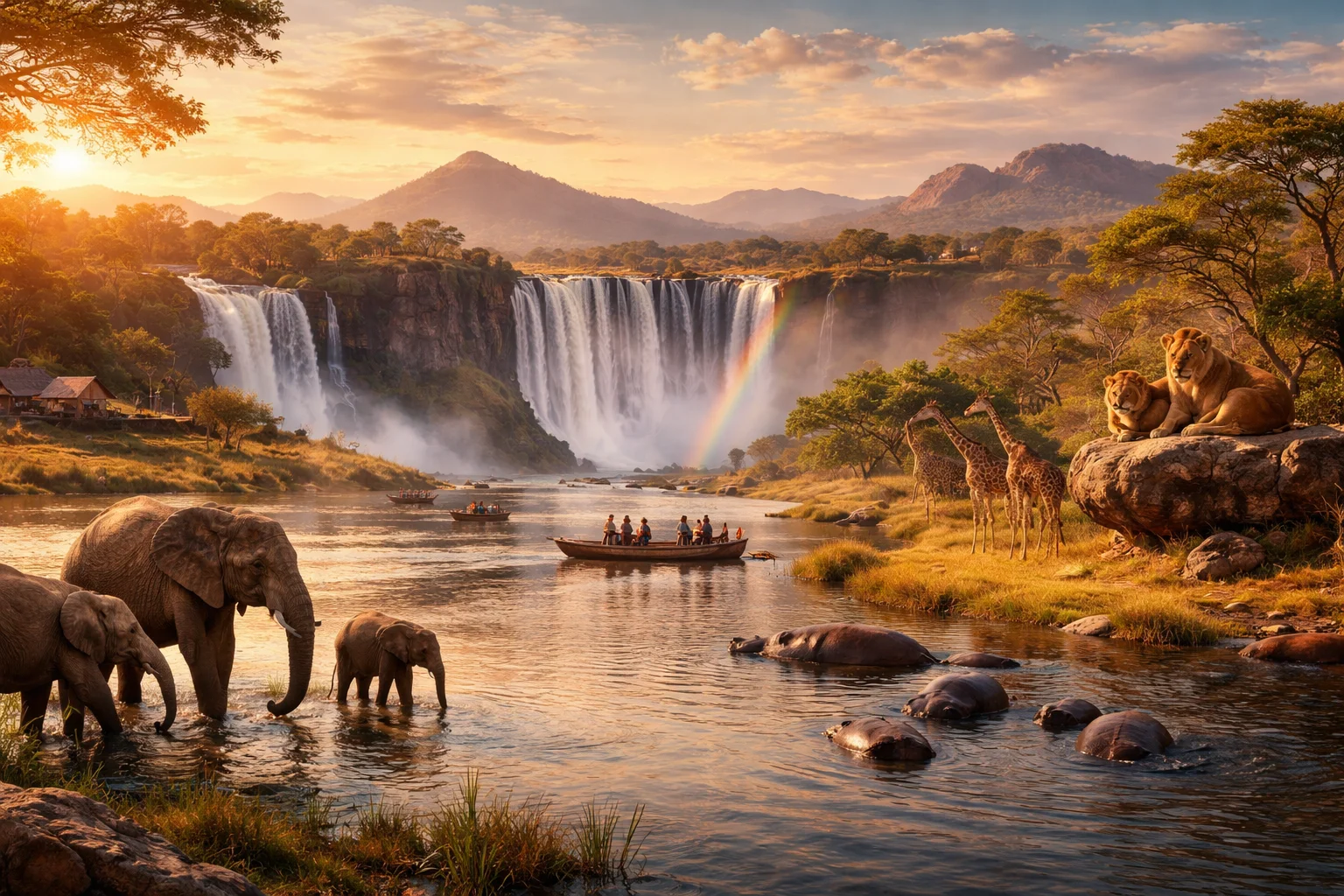 Zambia – landmarks and geography