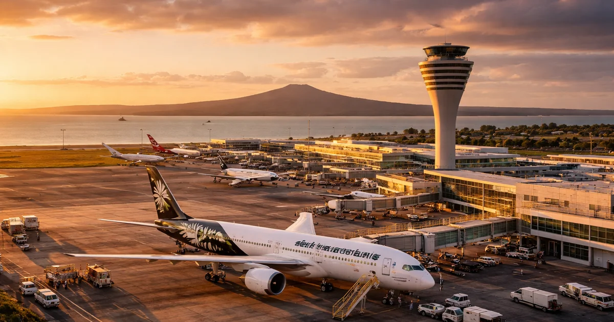 Auckland Airport (New Zealand) – Location, Geography, Facts
